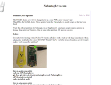 Tablet Screenshot of nabaztaglives.com